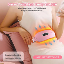 Portable Menstrual Heating Pad & Massage Belt | Electric Period Cramp Relief Device