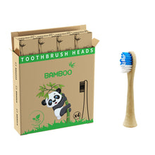 Biodegradable Bamboo Heads for Philips Sonicare | Eco-Friendly Electric Toothbrush Replacement