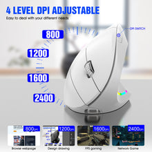 Wireless Ergonomic Vertical Mouse