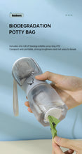 3-in-1 Portable Pet Water Bottle | Leak-Proof Travel Dispenser with Food Box
