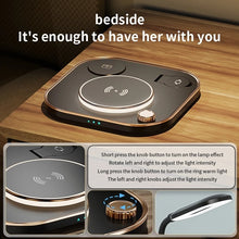 Modern 3-in-1 LED Desk Lamp & Wireless Charger