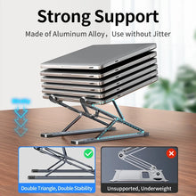 Adjustable & Foldable Ergonomic Riser for MacBook & PC