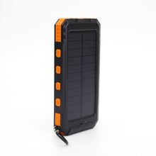Ultra thin solar power bank 20000mAh with compass