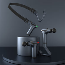 Extended handle fascia gun massage vibration impact massage pull strap