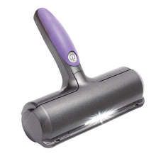 Pet Hair Remover Roller with LED Light | Sticky Lint Roller for Clothes, Furniture & Carpets