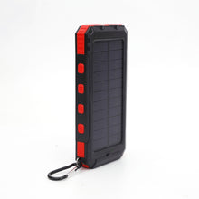 Ultra thin solar power bank 20000mAh with compass