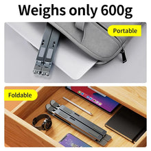Adjustable & Foldable Ergonomic Riser for MacBook & PC