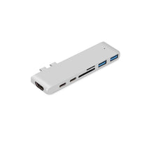 7-in-1 Dual USB-C Hub for MacBook Pro/Air