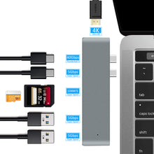 7-in-1 Dual USB-C Hub for MacBook Pro/Air