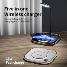 Modern 3-in-1 LED Desk Lamp & Wireless Charger