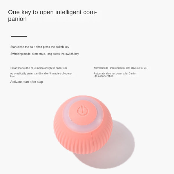 Smart Interactive Cat Toy Ball