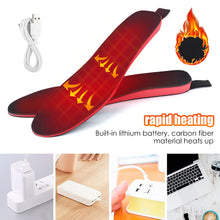 Wireless Electric Heated Insoles with Remote