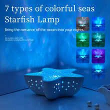 Starry Glow: Starfish LED Projector Lamp