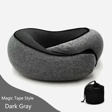 Travel Neck Pillow; Memory Foam Comfort for Rest Anywhere
