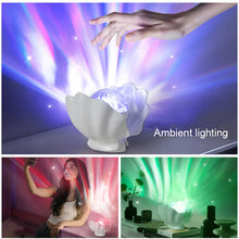 AuroraShell™ by VUYLO Starry Projector Lamp 🐚🌌 Dreamy Night Glow