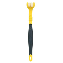 Pet Cavern™ Multi Angle Rubber Plastic Dog Cat Toothbrush Pet Care