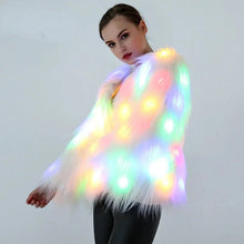 GlowFur™ LED Hooded Coat 🌈✨