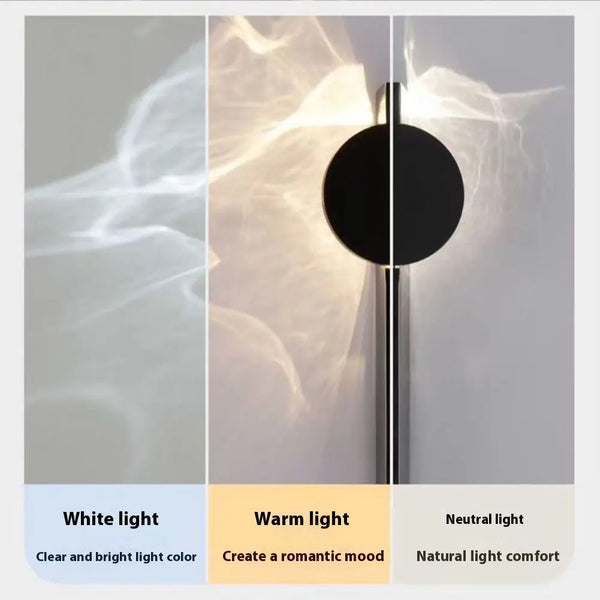 FlowLuxe™ by VUYLO Ripple Wall Light ✨🖼️