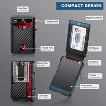 SecureSnap™ Smart RFID Wallet 🔒💼 Pop-Up. Protected. Stylish.